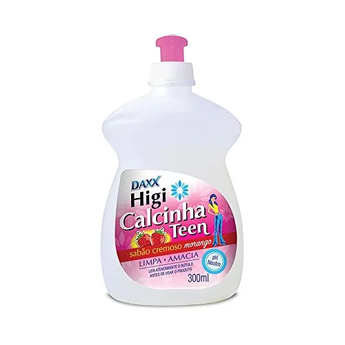 ZKMAGIC Sabão Cremoso Higi Calcinha Teens Morango Daxx 300 Ml Multicolorido
