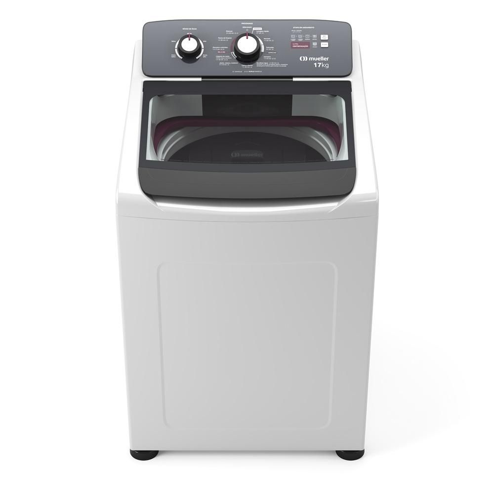 Máquina De Lavar Mueller 17kg Automática Com Ultracentrifugação E Ciclo Rápido Branca 220V MLA17