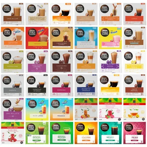 [Leve 3 Pague R$ 11,27 cada] Dolce Gusto 10 Cápsulas - Sabores