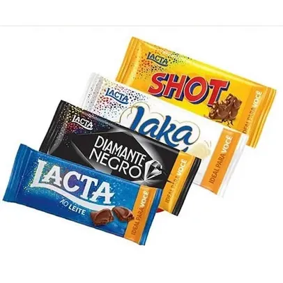 [Leve 5 R$4,73 cada] Chocolates Lacta Leve 5 e Pague 3