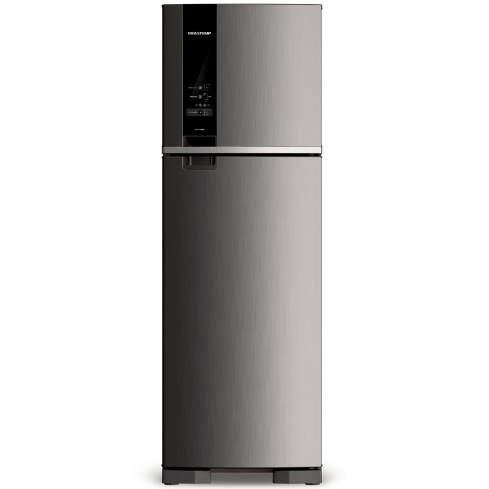 [Reembalado] Geladeira Brastemp Frost Free Duplex 400 litros cor Inox com Freeze Control Outlet - BRM54JK_OUT