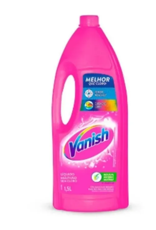 [Regional] Tira Manchas Vanish Líquido Multiuso para roupas coloridas 1,5L