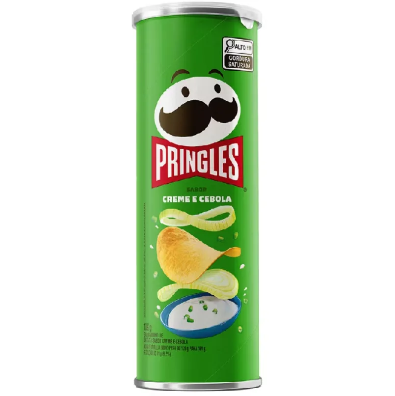 Salgadinho Batata Frita Pringles® Creme e Cebola 109g