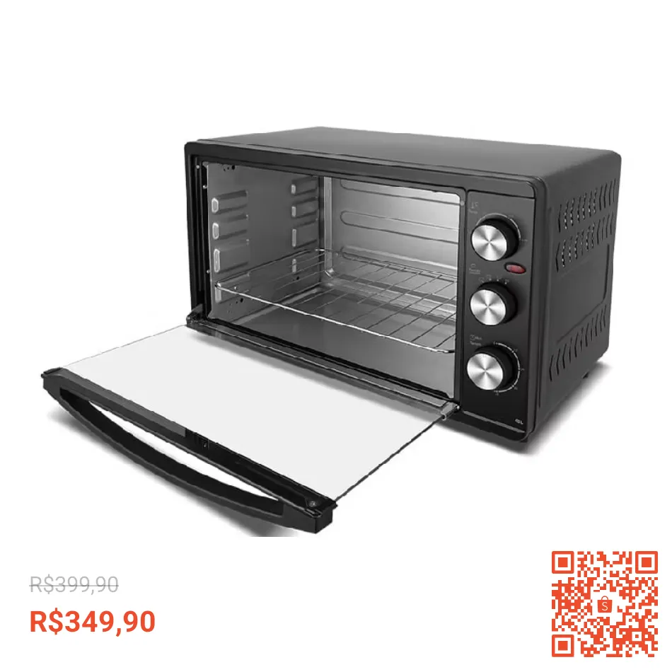 Forno Elétrico 43L Britânia BFE43 Dupla Resistência