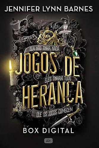 eBook - Box Digital Jogos de Herança, por Jennifer Lynn Barnes (Jogos de herança, O herdeiro perdido e A aposta final)