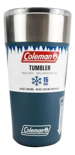Copo Térmico De Cerveja 600 ml c/ Tampa Azul - Coleman