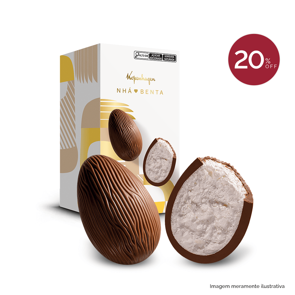 Ovo de Páscoa Nhá Benta Special 210G