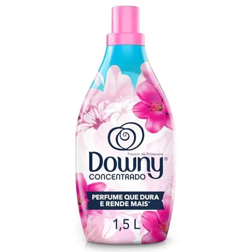 [Rec/+ Por - R$17,84] Downy Frescor da Primavera - Amaciante Concentrado, 1,5L