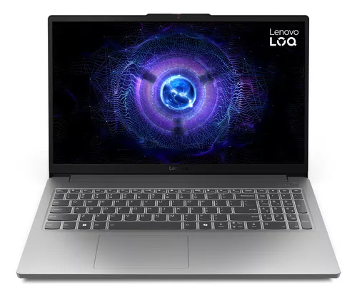 Notebook Lenovo LOQ-e 15iax9e Intel Core i5-12450hx 16gb 512gb Ssd Rtx 3050 Windows 11 15.6 - 83me0007br Luna Grey