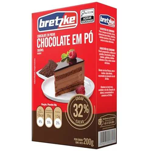 Chocolate em Pó Bretzke 32% 200g
