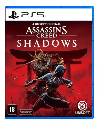 Assassins Creed Shadows Ps5 Br Midia Fisica