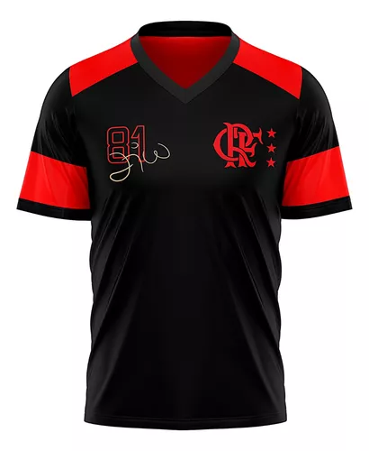 Camiseta Flamengo Zico Retrô 81 Original Licenciada