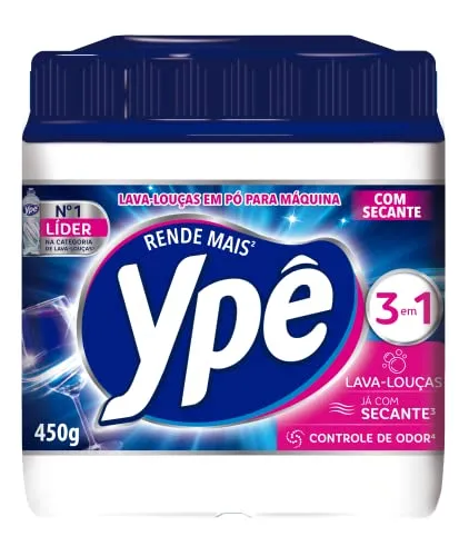 [REC] [PRIME] Ypê Detergente em Pó para Máquina 450g