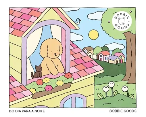 Do dia para a noite (Day to night) – Livro de colorir oficial Bobbie Goods