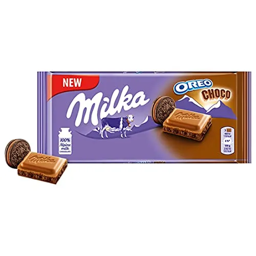 (+ Por - R$11,69) Chocolate Milka Oreo Brownie 100G