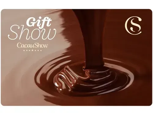 [Leve 2 por R$75 cada] 2x Cartão Presente Digital Cacau Show de R$100 (R$200)