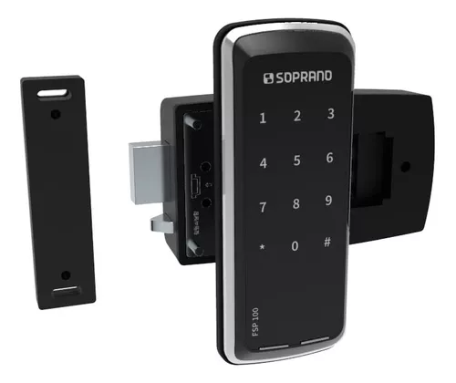 Fechadura Digital De Sobrepor Fsp100 - Soprano #Mercadolivre 🇧🇷