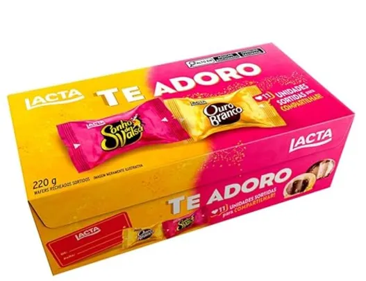 Caixa Sonho de Valsa e Ouro Branco Sortidos 220g