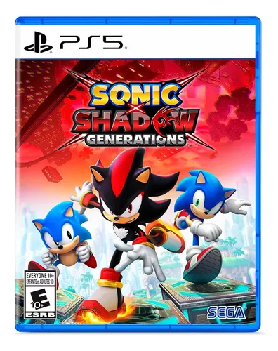 Sonic X Shadow Generations Ps5 Br Midia Fisica