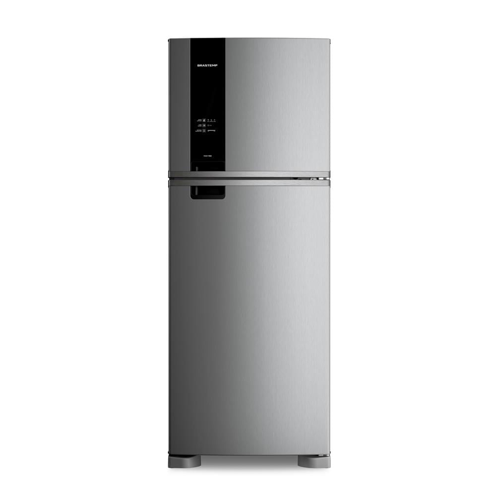 [Reembalado] Geladeira Brastemp Frost Free Duplex A+++ 463 litros cor Inox com Fresh Box e Cold Room Outlet - BRM55FK_OUT