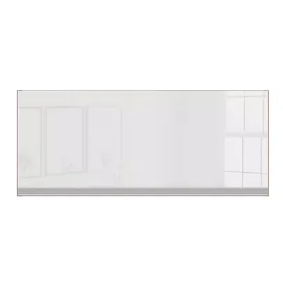 Armário de Geladeira Bartira Amazonita com 1 Porta - 80cm de largura - Damasco/Branco