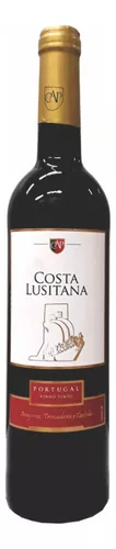 Vinho Portugues Seco Tinto Costa Lusitana 750ml Tejo