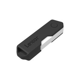Pen Drive Lexar TwistTurn2 64GB USB 2.0 - LJDTT2-64GABNABK
