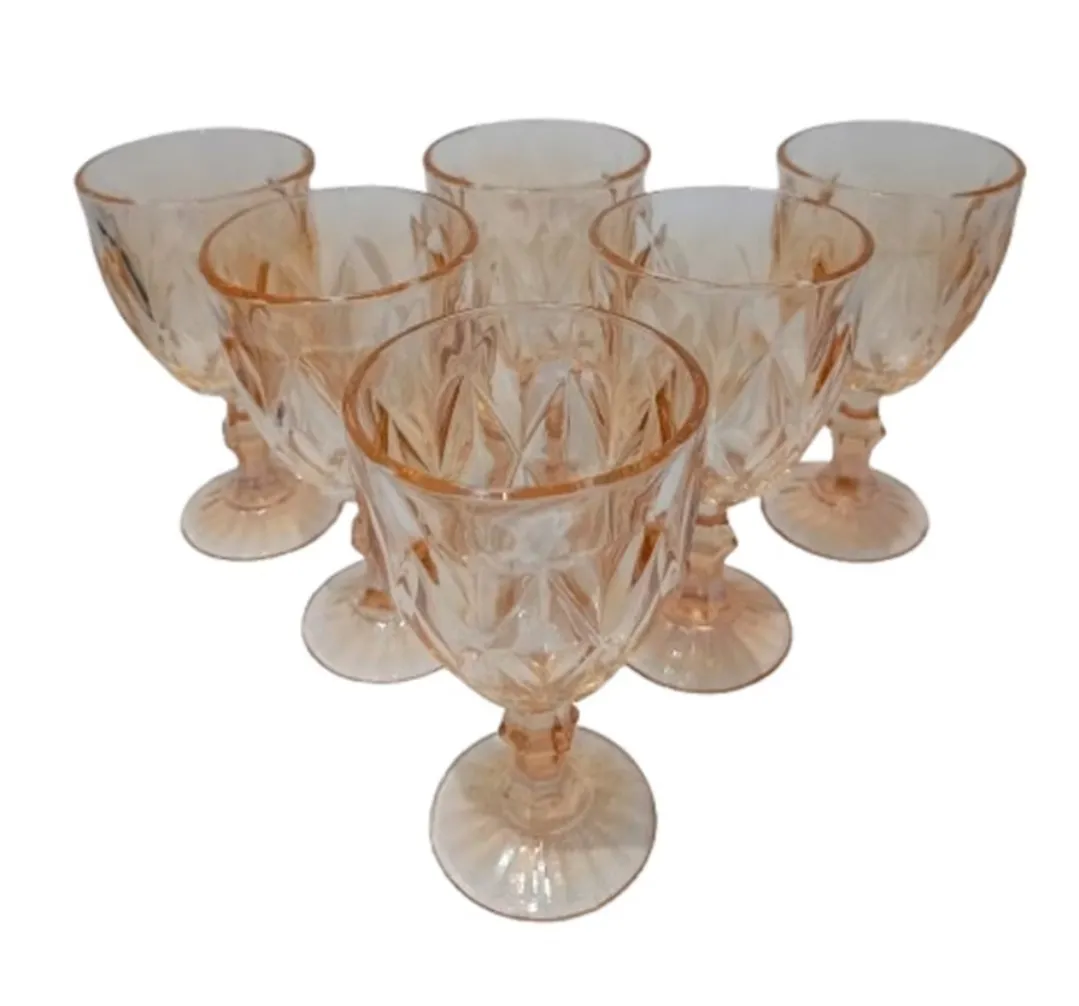 Jogo Taças Diamond 340ml Com 6 Peças