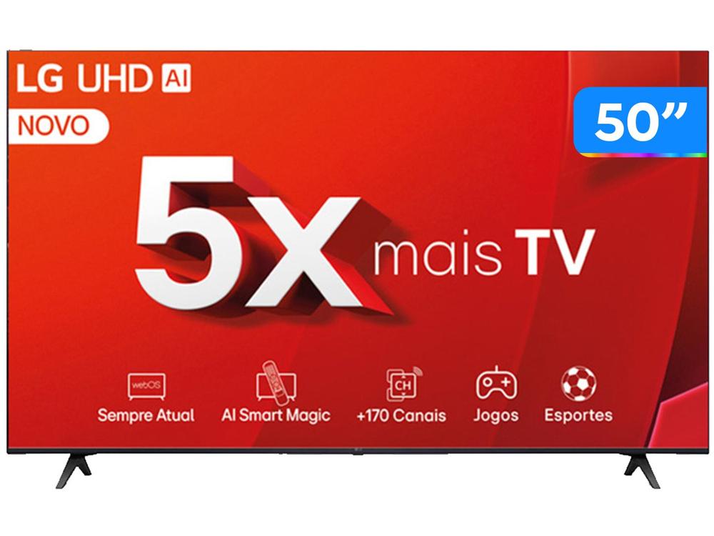 SMART TV 4K 50 LG UHD 5 - AliExpress (MAGALU)