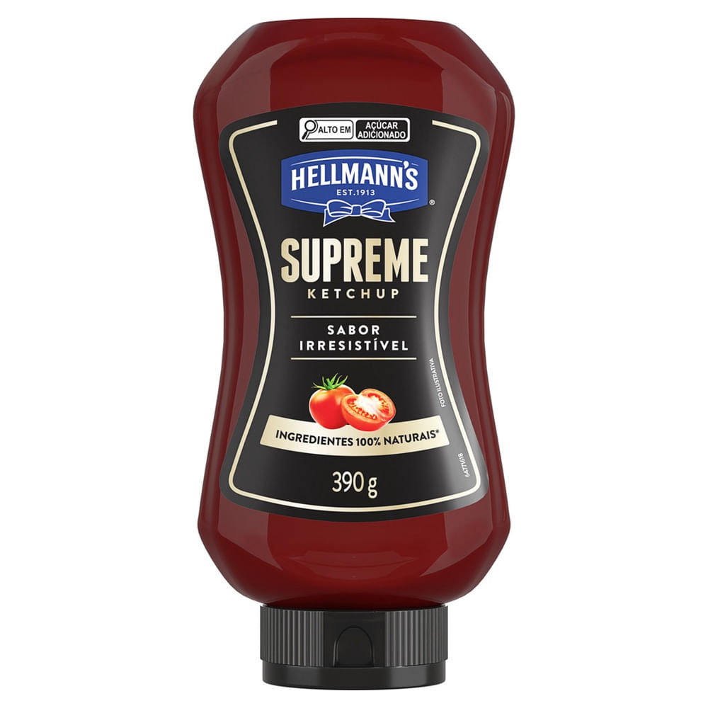 KETCHUP SUPREME SQUEZE 390G HELLMANNS