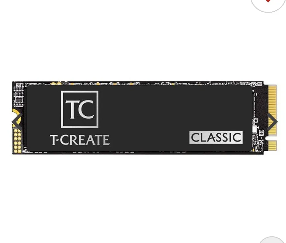 SD Team Group Classic C47, 1TB, M.2 2280, PCIe NVMe, Leitura 7400MB/s, Gravacao 6800MB/s, 1000TBW TM8FFC001T0C129