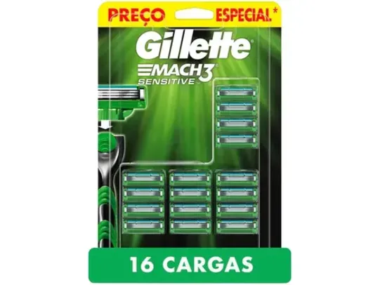 Carga para Aparelho de Barbear Gillette