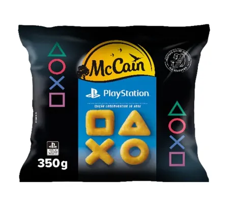 [R$ 7,75 un] 2 Pacotes Batata Mccain Playstation Edição Comemorariva 30 anos 350g - iFood