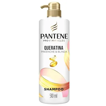 Pantene Shampoo Queratina 510 ml
