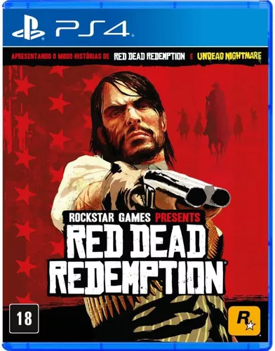Jogo Red Dead Redemption 1 Mídia Física Ps4 e PlayStation 5