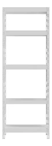 Estante Industrial Madeira 5 Partições - Suporta 300Kg