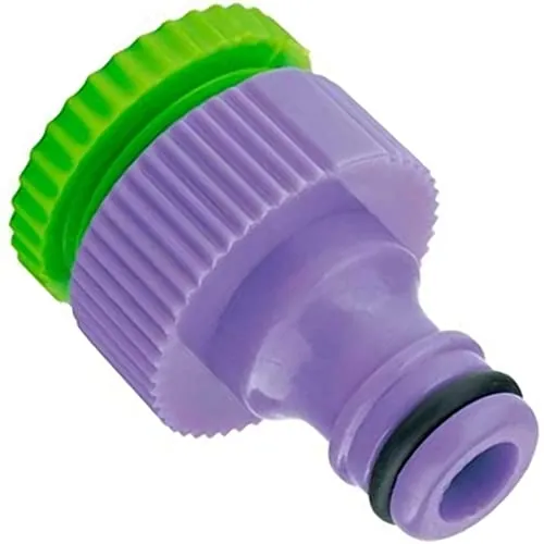 Conector Fêmea De Plástico Com Bucha De 1/2 Para 3/4 Com Rosca Interna Palisad