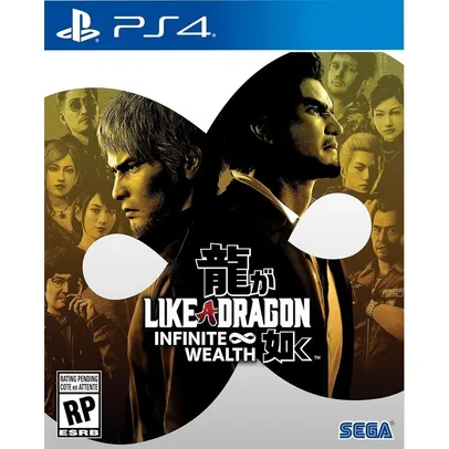 Like a Dragon Infinite Wealth PS4 Midia Fisica