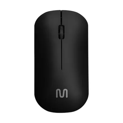 Mouse sem Fio Slim Box Conexão USB 1200DPI 3 Botões Box Preto Multi (Multilaser) - MO307