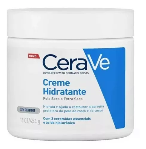 Creme Hidratante Textura Cremosa 454g Cerave