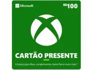 Cartão Presente Digital Xbox R$ 100,00