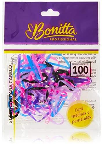 Elásticos Coloridos Pacote 100 Unid, Bonitta, 591Bt, Marco Boni, Sortida
