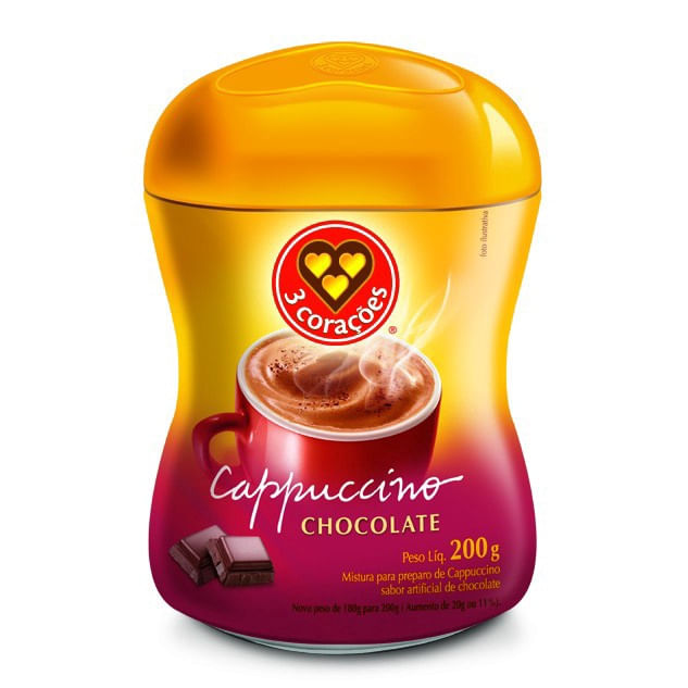 [Regional] Cappuccino Chocolate 200G Tres Coracoes