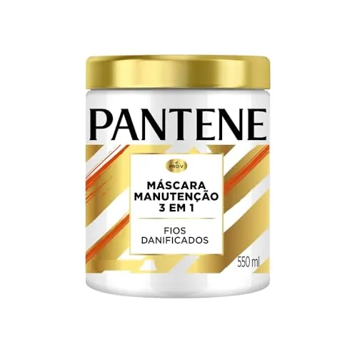 Pantene Máscara Pro-Vitaminas 3 Em 1 Manutenção 550ml