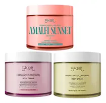 Kit Skelt Hidratante Corporal  Unexpected Day + Amalfi Sunset + Urban Beat 200g