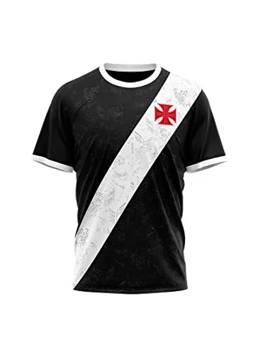 Braziline Camiseta Vasco Building, Preto, M