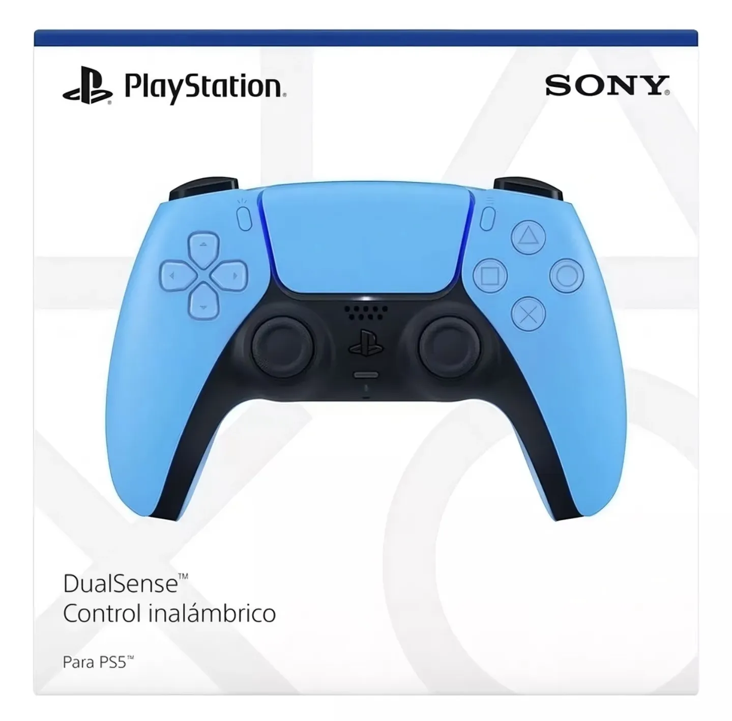 Controle DualSense Sem Fio PlayStation 5 Joystick Starlight Blue Sony CFI-ZCT1W