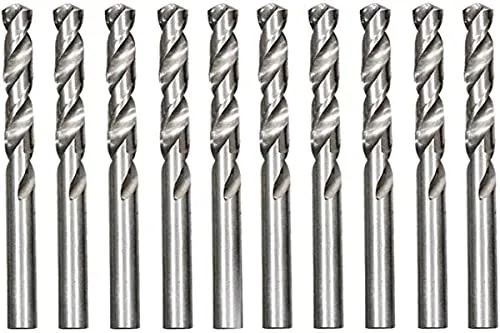 Mtx Broca De Aço Rapido Para Metal 1 5 Mm Polida 10 Pçs