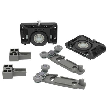 Kit Porta de Correr RO50 4026 1 Porta 50kg Sobreposto 1 un Rometal