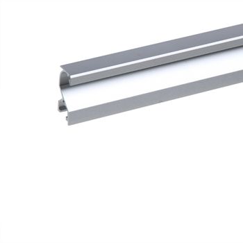 Perfil Puxador Alumínio M1218 18mm Jateado 3m Leo